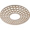 Ekena Millwork Fink Wood Fretwork Pierced Ceiling Medallion, Red Oak, 22"OD x 8"ID x 3/8"T CMWP22X22X0375FFRO - alternate 3